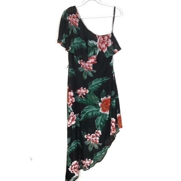 Roz & Ali Dresses & Skirts - Roz & Ali asymmetrical Floral one shoulder dress 6